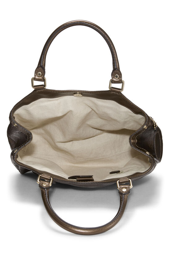 Brown Guccissima Sukey Tote, , large image number 5