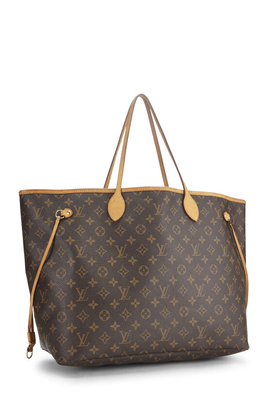 Louis Vuitton - Neverfull GM- Monogram Canvas - Beige - Women - Handbag - Luxury
