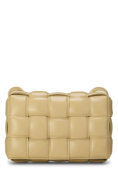 Bottega Veneta Beige Maxi Intrecciato Padded Cassette