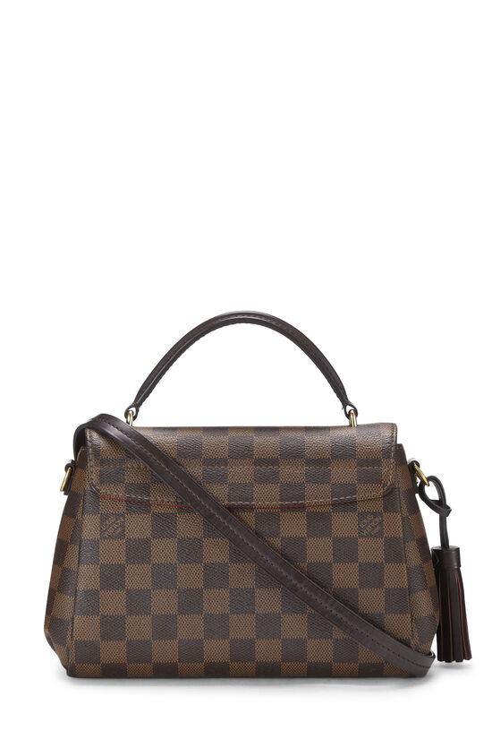 Croisette leather crossbody bag Louis Vuitton Brown in Leather