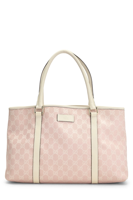 Pink GG Canvas Joy Tote Large, , large image number 0