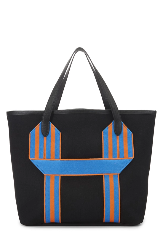 Black Canvas Pursangle Tote, , large image number 0