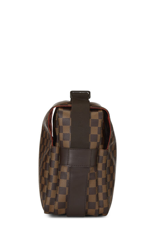 Louis Vuitton Vintage - Damier Ebene Naviglio Bag - Brown - Damier