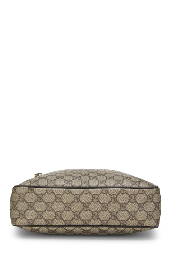 Brown GG Supreme Canvas Vertical Camera Bag Large, , large image number 4