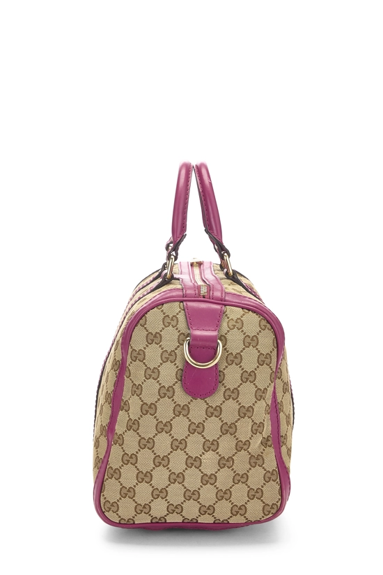 Pink Original GG Canvas Boston Handbag Medium, , large image number 2