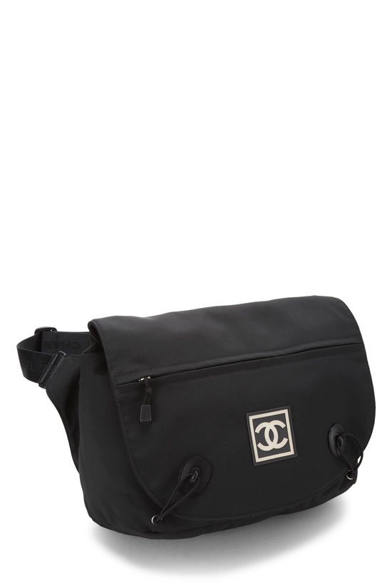 Black Nylon Sportline Messenger, , large image number 1