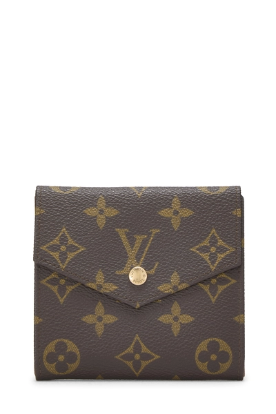 Monogram Canvas Monnaie Double Snap Wallet
