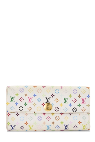 Takashi Murakami x Louis Vuitton White Monogram Multicolore Sarah