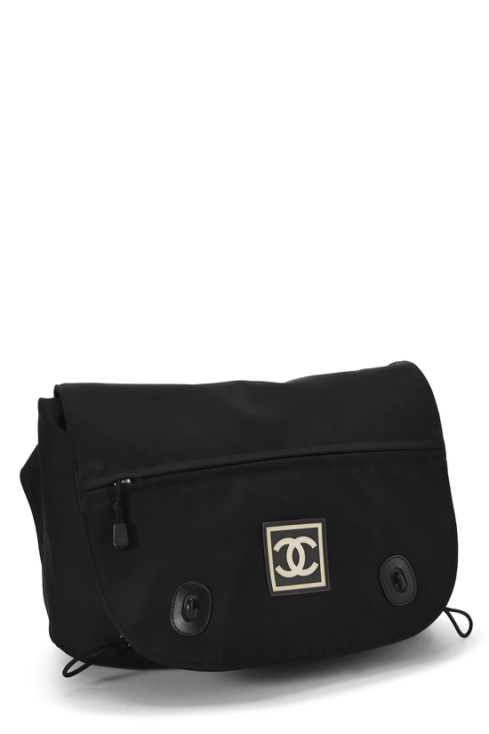Black Nylon Sportline Messenger, , large image number 1