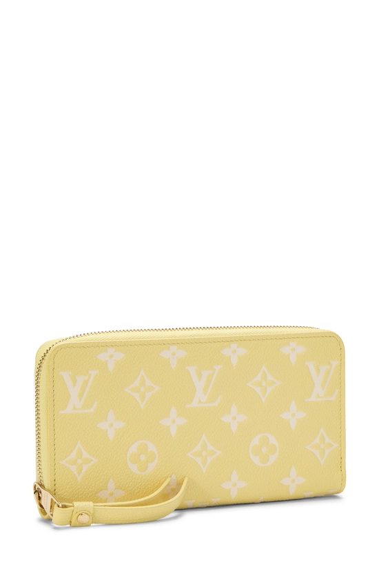 Yellow Monogram Empreinte Zippy Continental Wallet, , large image number 1