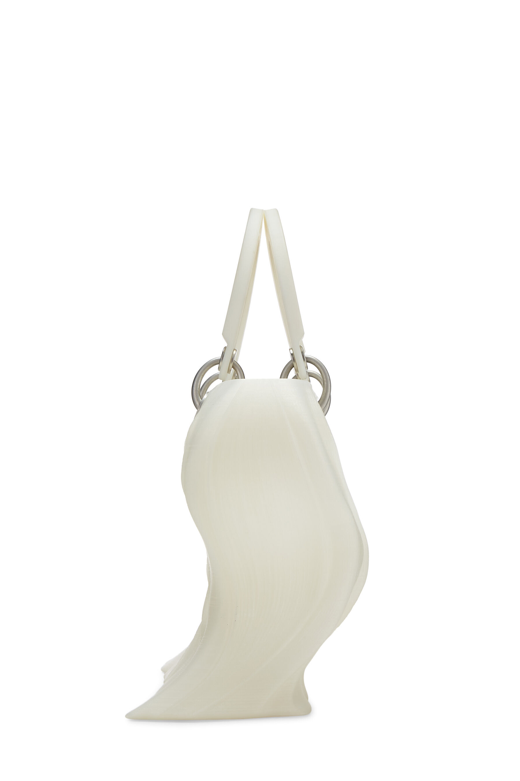 Pre-Owned Ivory 3-D Printed Thermoplastic Lady Dior Q9B3SVXTW7000