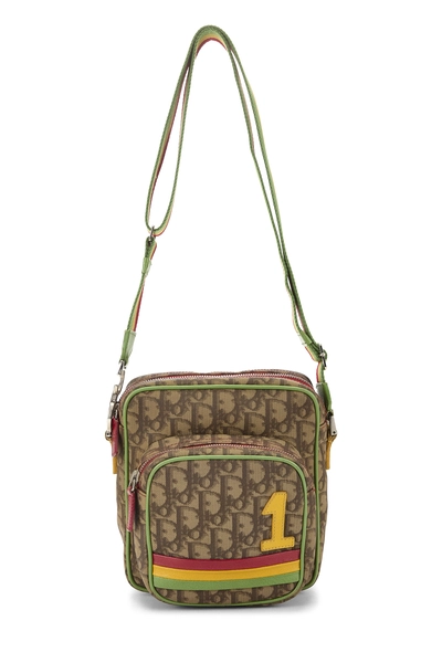 Rasta Trotter Coated Canvas Shoulder Bag Mini