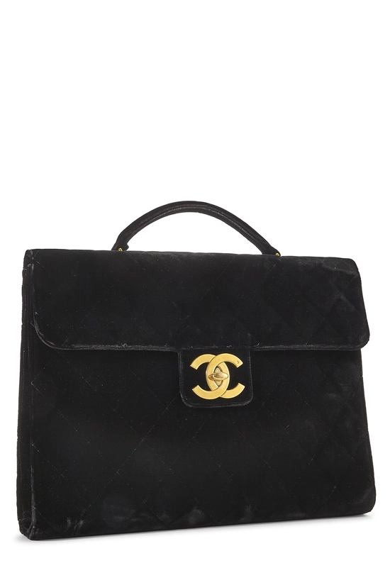 Black Velvet Briefcase, , large image number 1