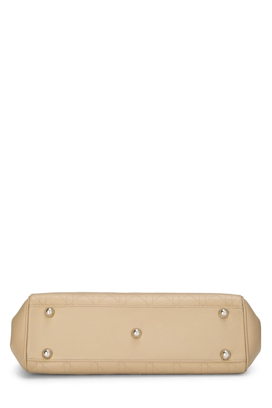 Beige Calfskin D Buckle Tote East/West, , large image number 4