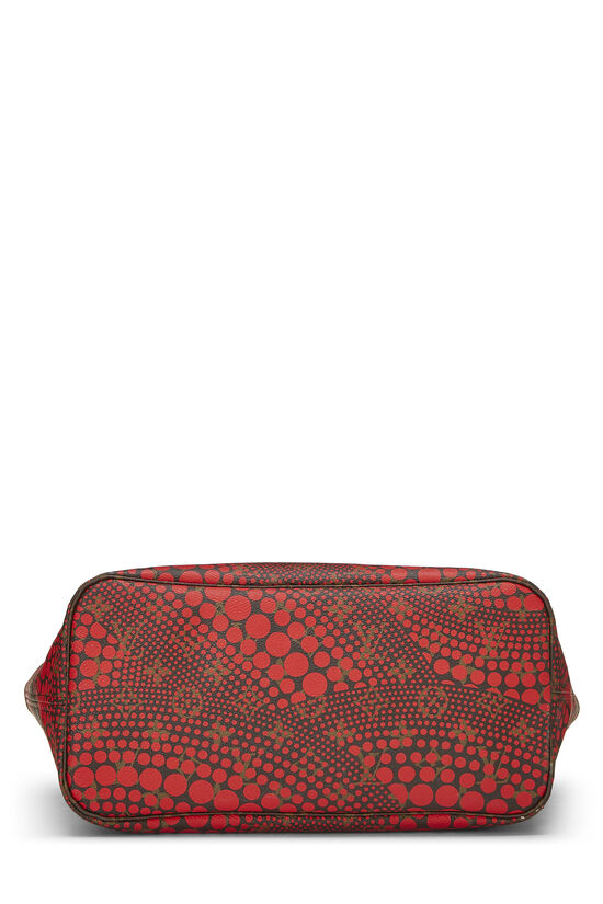 Yayoi Kusama x Louis Vuitton Red Monogram Dots Infinity Neverfull MM, , large image number 4