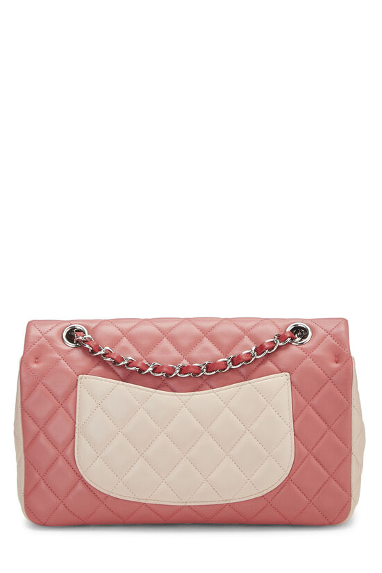 Pink Quilted Lambskin Valentine Flap Medium, , large image number 4