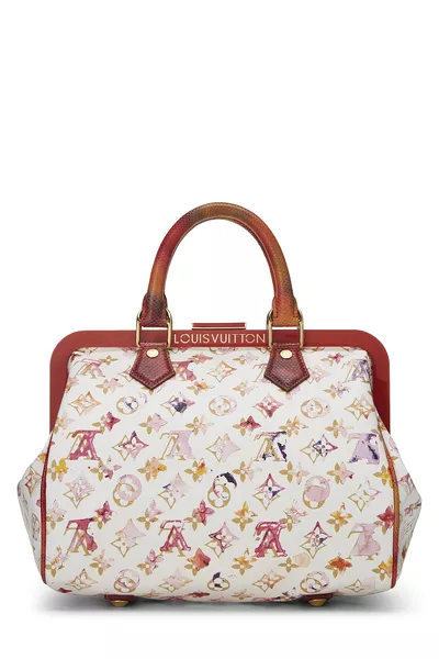 Richard Prince x Louis Vuitton Limited Edition Monogram Watercolor Frame Speedy