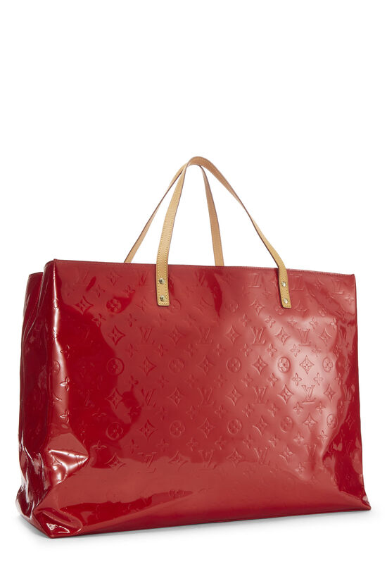 monogram vernis leather shoulder bag