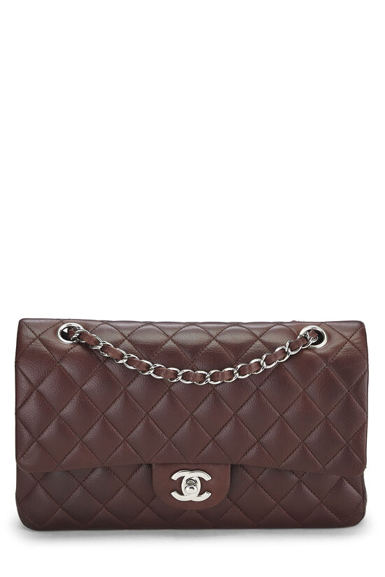 Chanel Brown Quilted Lambskin Classic Double Flap Medium Q6B0101I00022