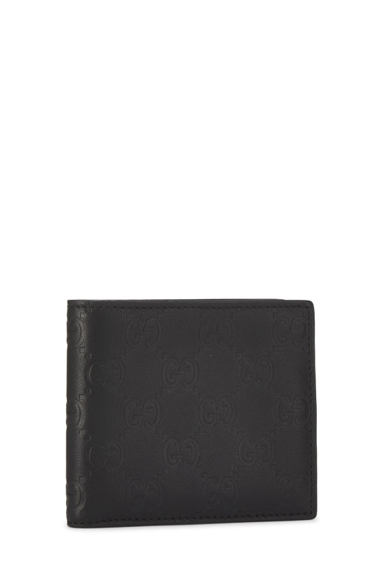 Black Guccissima Bifold Wallet, , large image number 1
