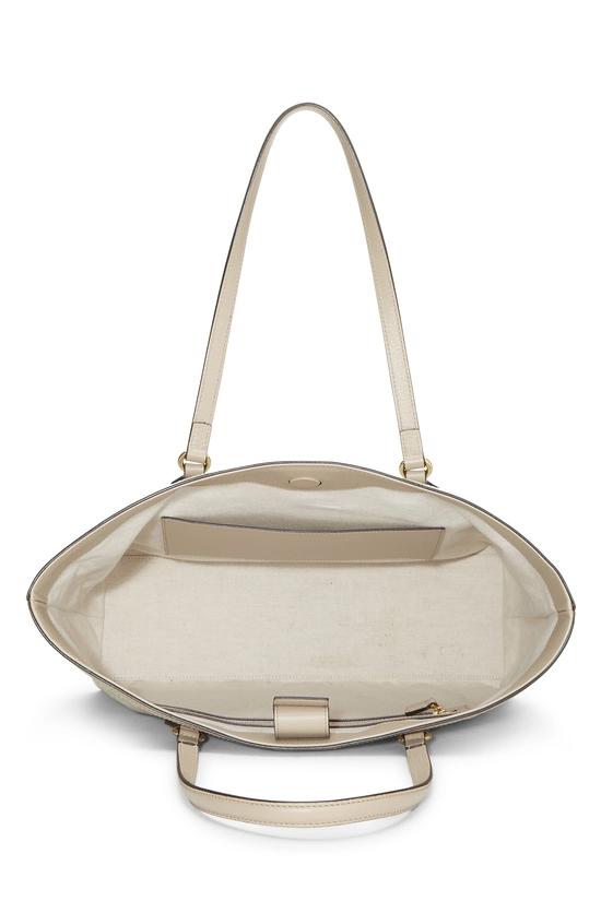 Beige GG Supreme Canvas Ophidia Tote Medium, , large image number 5