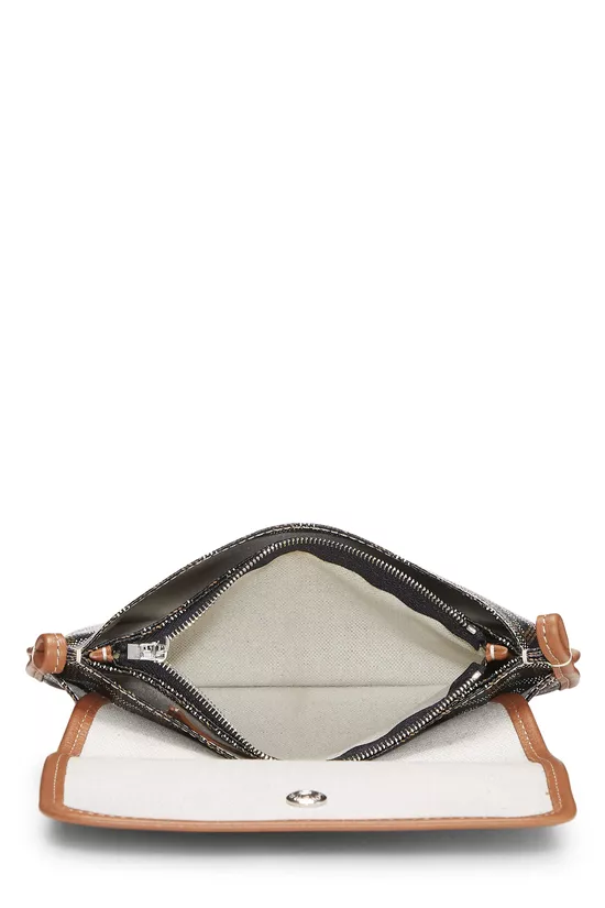 Black Goyardine Canvas Plumet, , large image number 5