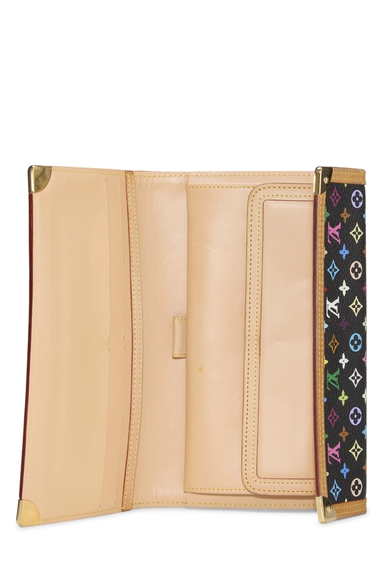 Takashi Murakami x Louis Vuitton Black Monogram Multicolore International, , large image number 3