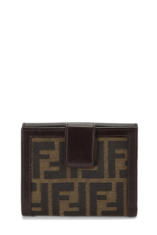 Pre-Owned Brown Zucca Canvas Compact Wallet QBA1A23J0B001