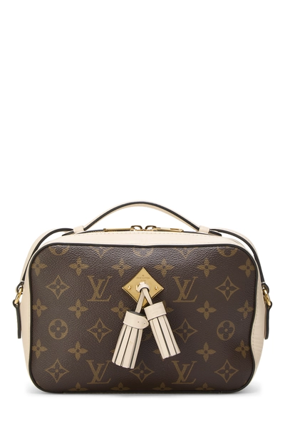 Louis Vuitton White Monogram Canvas Saintonge