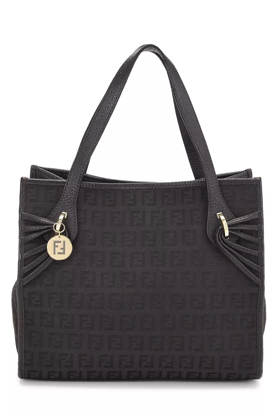 Black Zucchino Canvas Tote Small, , large image number 0