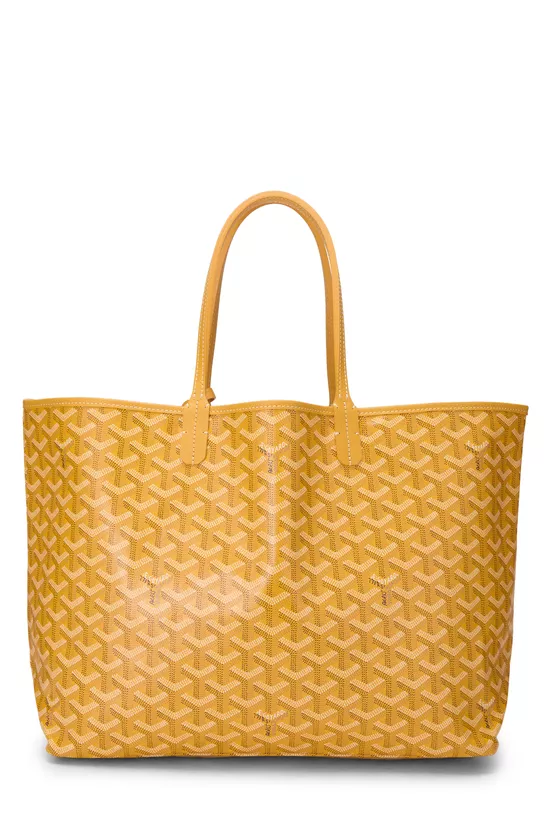 Yellow Goyardine Canvas Saint-Louis PM, , large image number 0