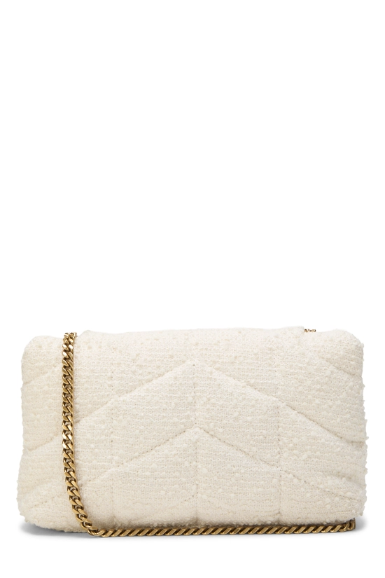 White Tweed Puffer Lou Lou Toy, , large image number 3