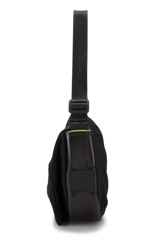 Black Nylon Sportline Messenger, , large image number 2