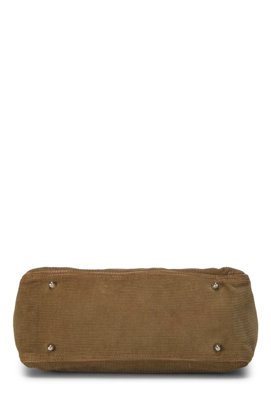 Brown Corduroy Handbag Small, , large image number 4