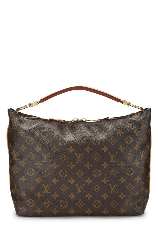 Authentic Louis Vuitton monogram canvas Sully MM Shoulder Bag