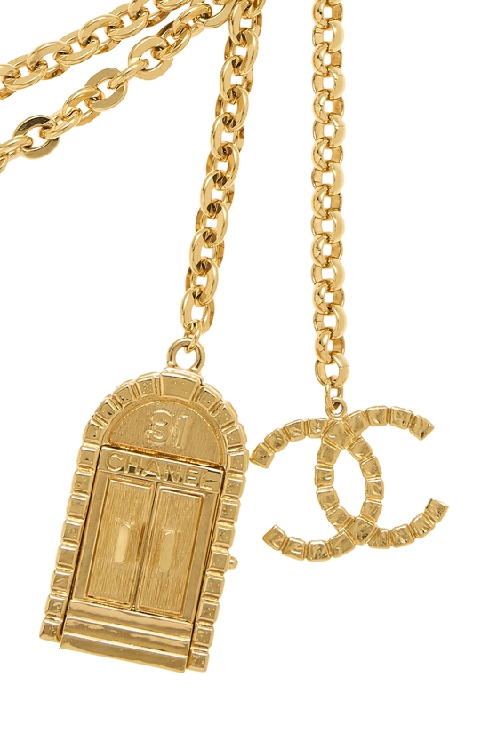 Gold Rue Cambon 31 Chain Belt 2, , large image number 1