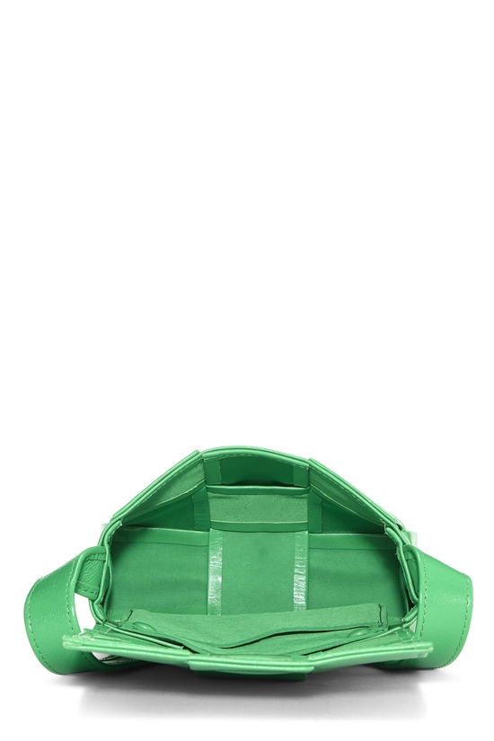 Green Maxi Intrecciato Candy Cassette Crossbody, , large image number 5