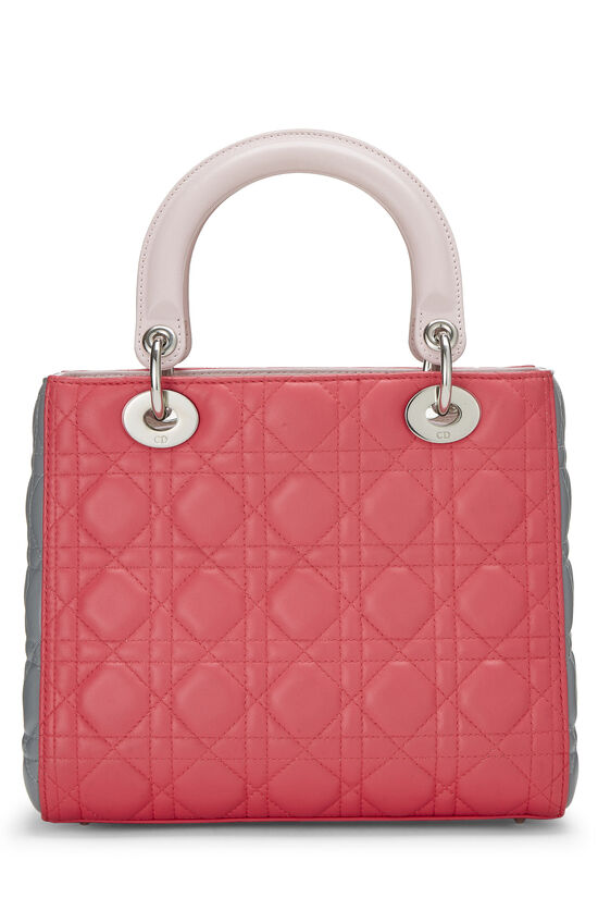 Multicolor Cannage Quilted Lambskin Lady Dior Medium, , large image number 4