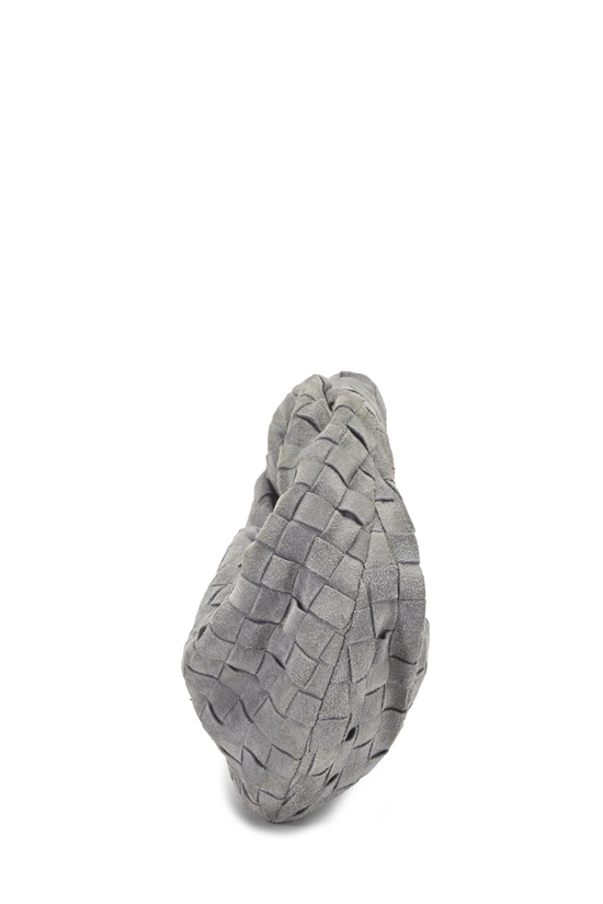 Grey Intrecciato Sude Jodie Mini, , large image number 2