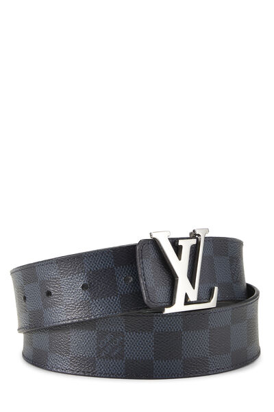 Damier Cobalt LV Initiales Reversible Ceinture 85
