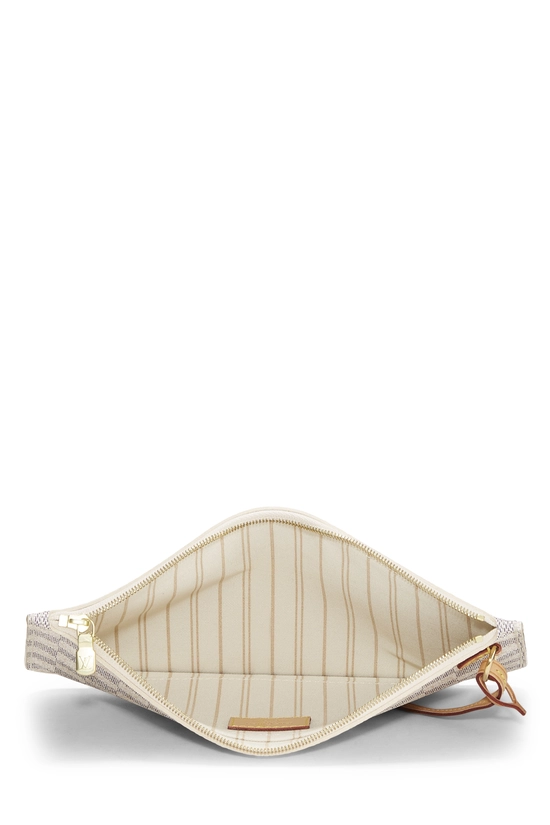 Damier Azur Neverfull Pouch MM NM, , large image number 3