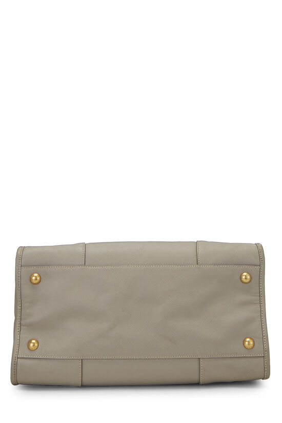 Grey Saffiano Shopping Handbag , , large image number 5