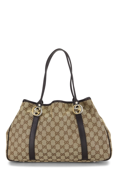 Brown Original GG Canvas Twins Tote