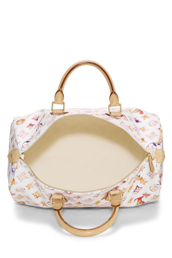 Richard Prince x Louis Vuitton Limited Edition Monogram Watercolor Speedy 35, , large image number 5