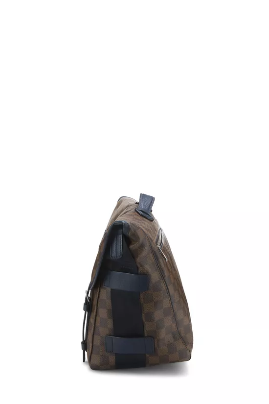 Navy Damier Ebene Besace, , large image number 2