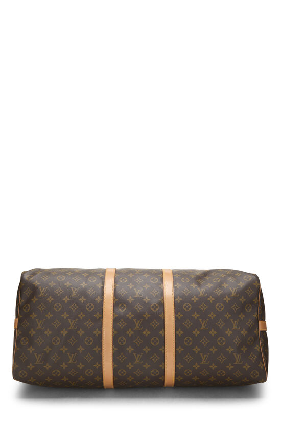Monogram Canvas Keepall Bandouliere 60, , large image number 4