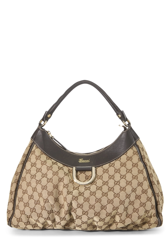 Original GG Canvas D-Ring Abbey Shoulder Bag, , large image number 0