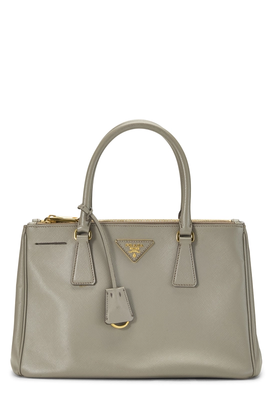 Grey Saffiano Executive Tote Small, , large image number 0