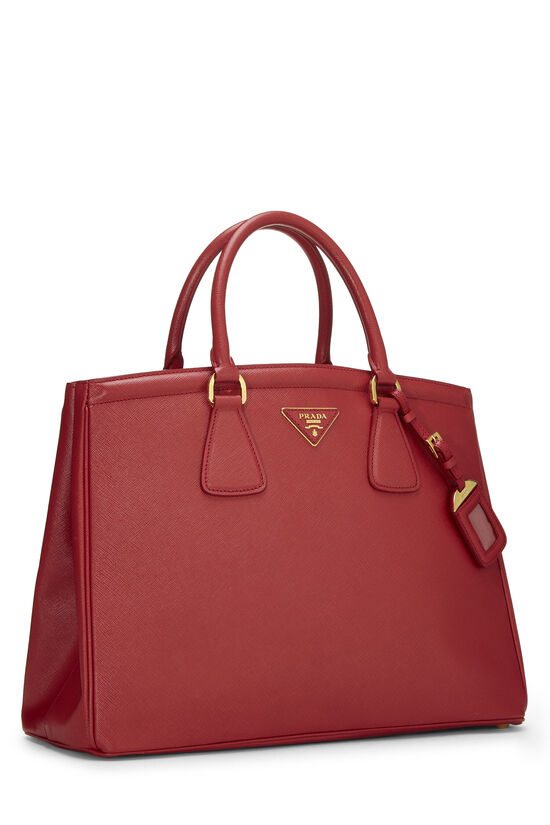 Red Saffiano Galleria Tote Large, , large image number 1