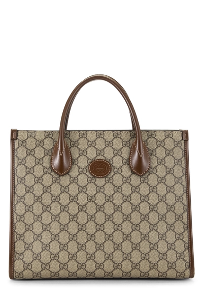 Original GG Supreme Canvas Handle Bag